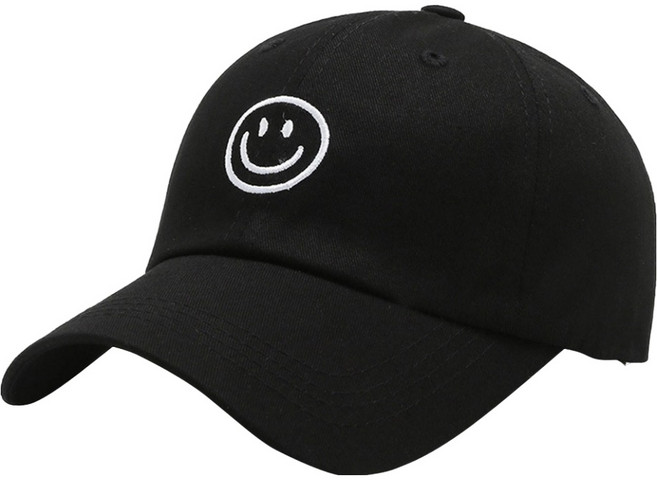 엘쏘 심플 자수모음 커플 볼캡 야구모자