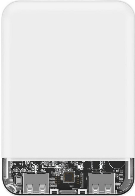 NaiTe 초소형 카드형 보조배터리 5000mAh, 화이트, ST-SPB5000