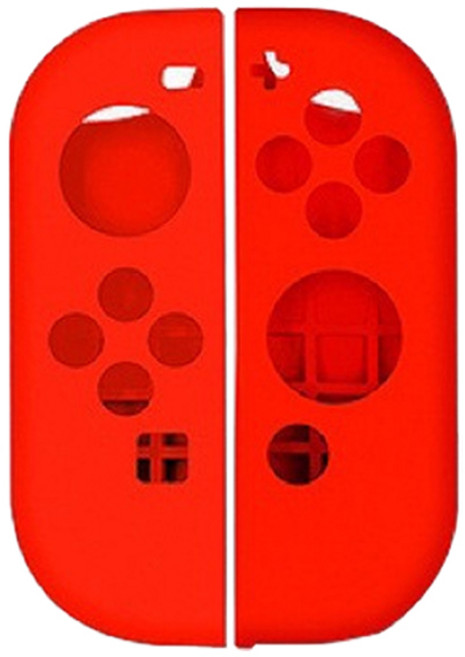 호후 닌텐도 스위치 OLED 조이콘 실리콘 그립 케이스 엉뚱커버, 레드, 1개