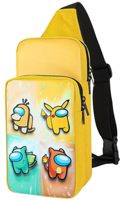 호후 닌텐도 스위치 2 OLED 라이트 올인원 휴대용 게입백, 옐로, 1개