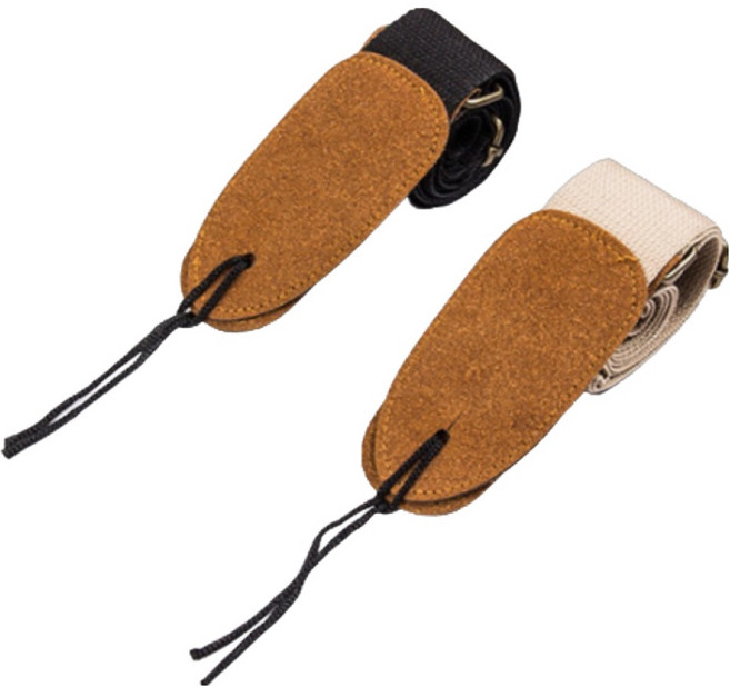 포근상점 기타 멜빵 어깨 스트랩 베이지 + 블랙 세트, 2개