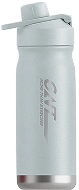 포터블 스포츠 스텐 보온 보냉 텀블러, 그레이, 550ml, 1개