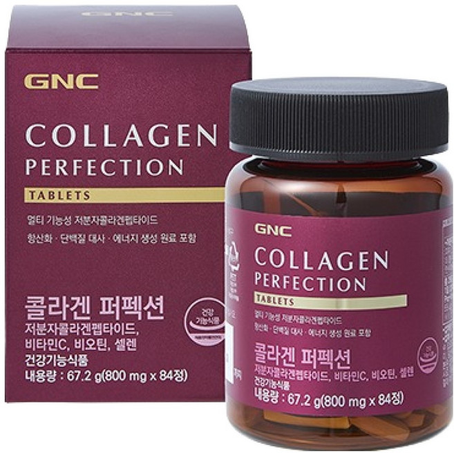 GNC 콜라겐 퍼펙션 영양제, 84정, 1개