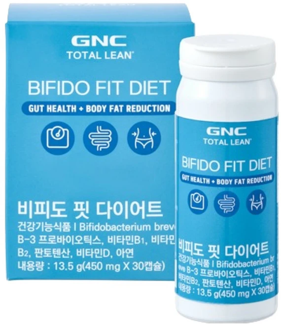 GNCTOTALLEAN 비피도 핏 다이어트 유산균, 30정, 1개 - 쿠팡