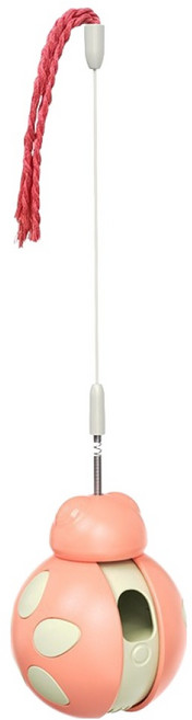 링펫 고양이 간식 장난감 오뚜기, 핑크, 1개