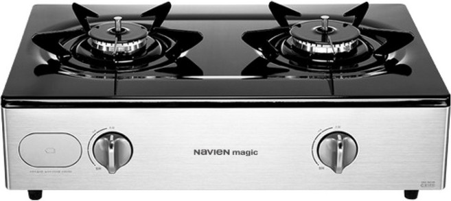 나비엔매직 가스레인지 2구 고객직접설치, GRF-1122PD, LPG