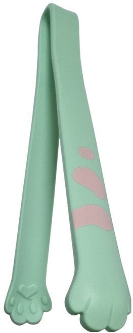 푸코 실리콘 캐치캣 집게 소, 민트, 1개