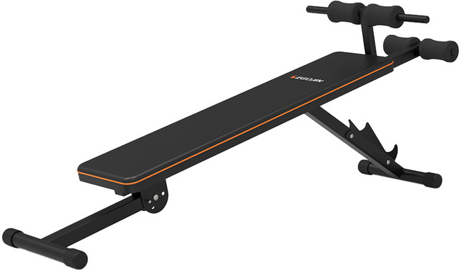 이고진 A형 튼튼 평벤치 SFB3, 블랙 + 오렌지