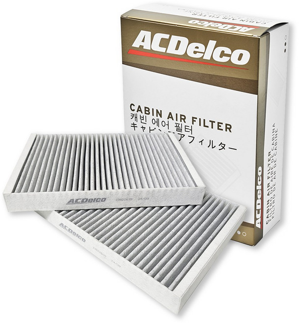 ACDelco 賓士 活性碳 S-Class 冷氣濾網套組 S350 / S500 / CL500, 19522639, 1套