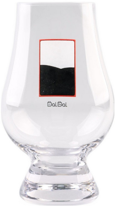 글렌캐런 아트컬렉션 3 달달위스키 화투몰트 시리즈 벤네비스 8월 공산 억새 글래스, 1개