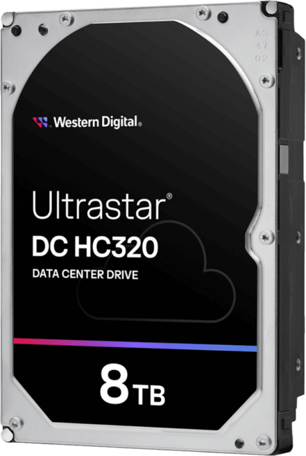Western Digital 威騰 Ultrastar SATA HDD, DC HC320, 8TB