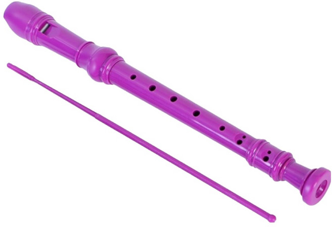 파이네스트원 저먼식 8홀 G 리코더, 퍼플, 1개