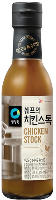 청정원 쉐프의 치킨스톡, 465g, 1개
