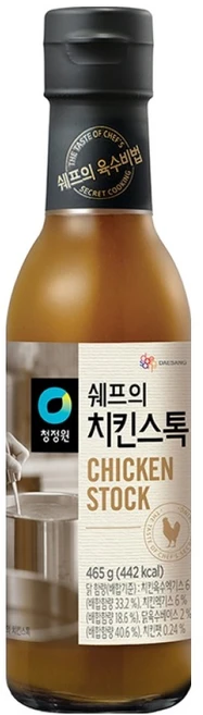 청정원 쉐프의 치킨스톡, 465g, 1개 - 쿠팡