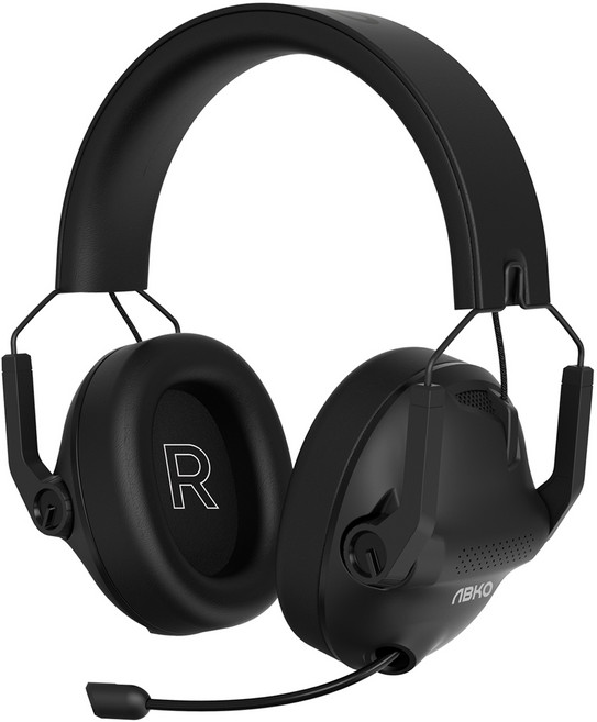 앱코 3모드 블루투스 유무선 게이밍 헤드셋, 블랙, MR700