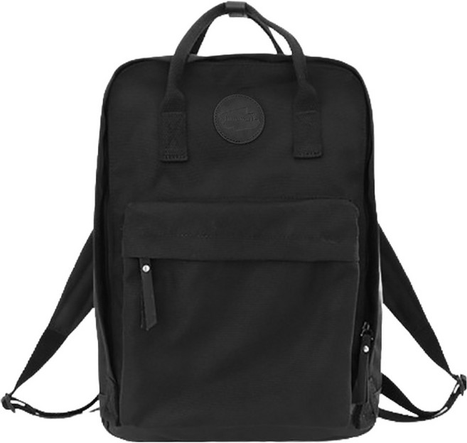 히마와리 노트북 초경량 파스텔 학생 백팩 No.H1084, 블랙