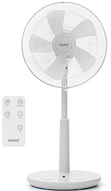 한경희생활과학 초미세풍 발터치 리모컨 컬러 선풍기 HAAN-HDC230, HAAN-HDC230(라이트그레이)