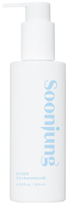에뛰드 순정 약산성 클렌징 밀크, 200ml, 1개