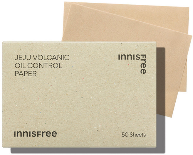 이니스프리 화산송이 한지 기름종이, 50매입, 1개