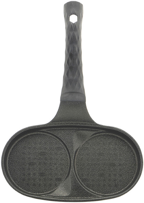 퀸센스 인덕션 2구 에그팬, 23cm, 1개