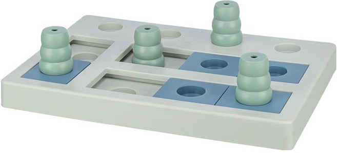 트릭시 2단계 체스 강아지 장난감, 혼합색상, 1개