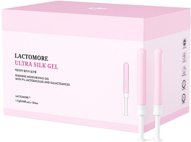 락토모아 울트라 실크젤 여성청결제 120p, 204g, 1개