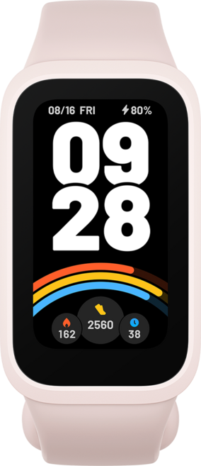 샤오미 스마트밴드 9 액티브, 핑크, 3.7cm, 블루투스