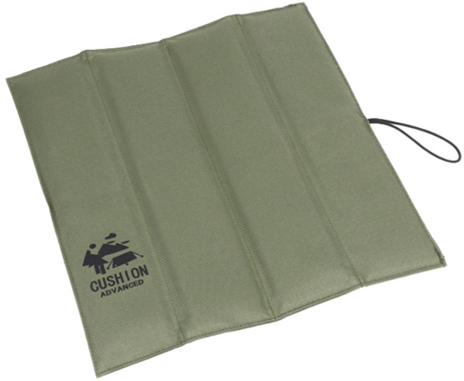 에버하우스 휴대용 접이식 방수 등산방석 매트, 그린