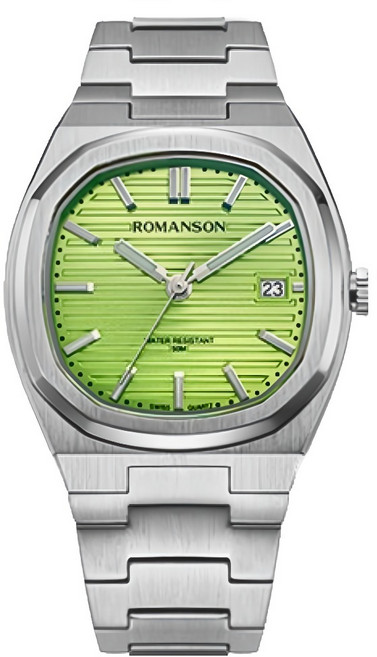 ROMANSON Audier New Date 38 手錶 RWTMMM5BS008WHL