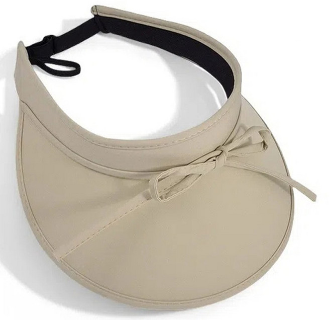 디멜디 여성용 스트랩 리본 썬캡