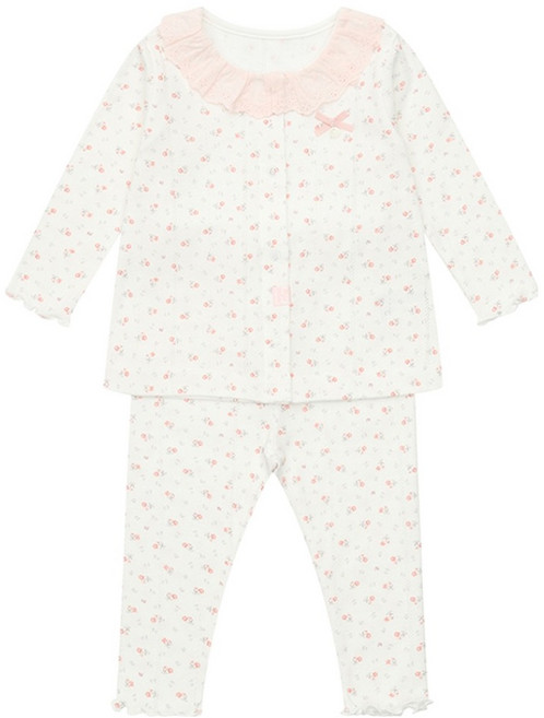 타티네쇼콜라 유아용 GL 오드리 슬림 내의 상하의 세트