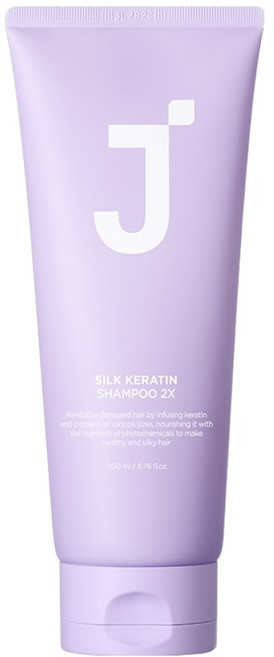 제이숲 실크 케라틴 샴푸 2X 튤립 브리즈향, 1개, 200ml