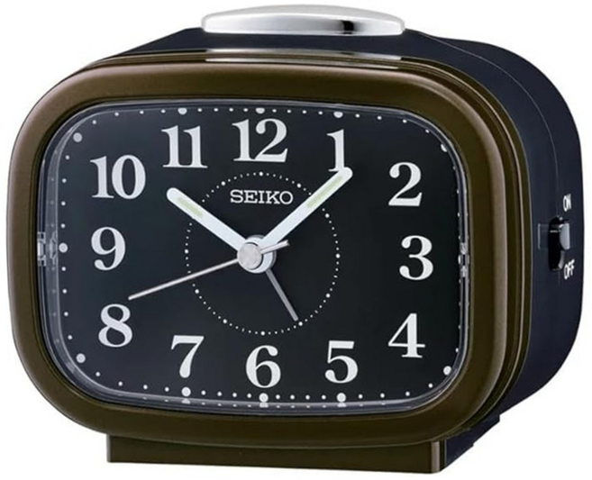 SEIKO 精工 時鐘, 黑色 指針式