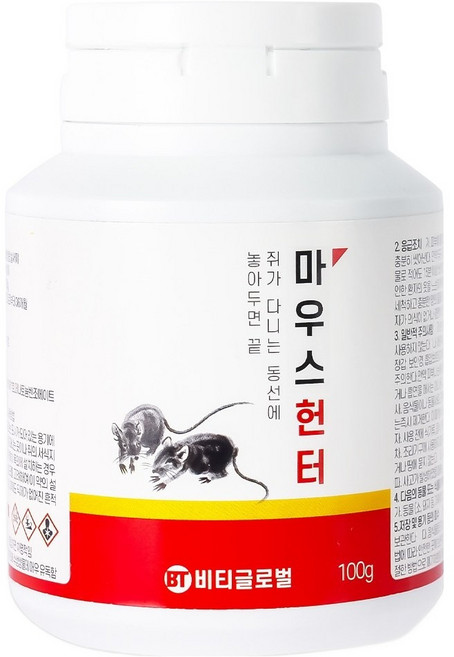 모스헌터 마우스헌터 살서제 블럭, 22개입, 1개