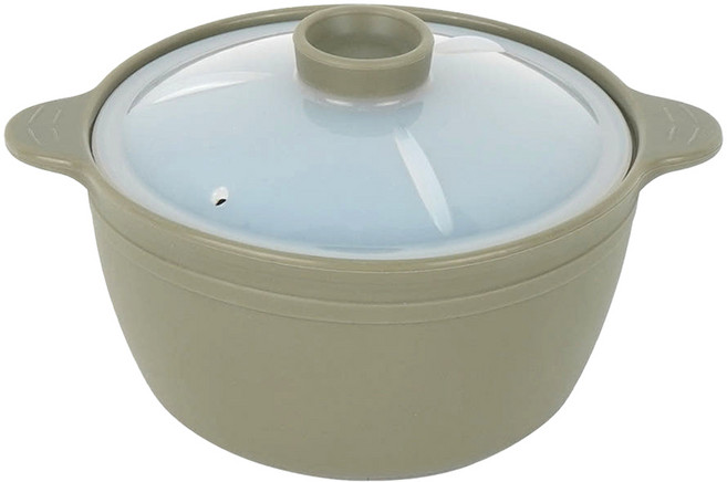 비비또 실리콘 계란 찜기 500ml 소, 올리브그레이, 1개