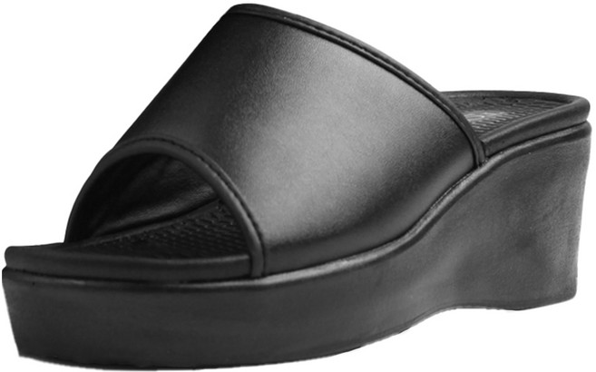 토퍼스 여성용 DIKE PU 통굽 편안한 소프트 슬리퍼 7cm