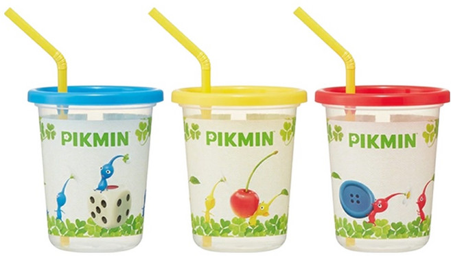 스케이터 닌텐도 PIKMIN 시피컵 3종 세트 SIH3ST, 옐로우, 블루, 레드, 1세트, 320ml