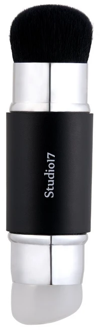 스튜디오17 듀얼 실리콘 블러셔 브러쉬, 1개 - 쿠팡