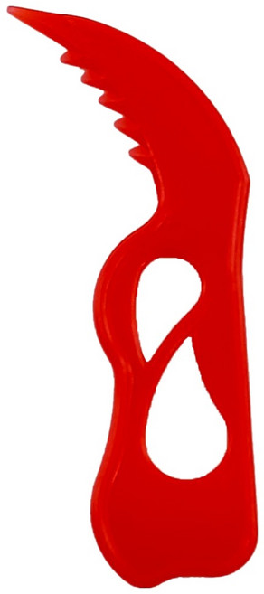 생활미소 미니랩칼 빨강색, 1개, 1000개입