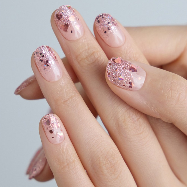 오호라 젤 스트립 네일, 1개, 러브 밤