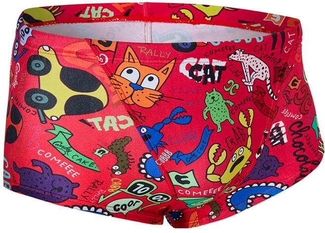 랠리 남성용 탄탄이 위너 레귤러 숏사각 실내 수영복 PSMR16