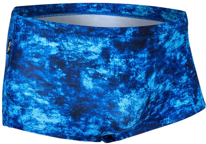 랠리 남성용 탄탄이 블루레이 스퀘어 숏사각 실내 수영복 PSMR164