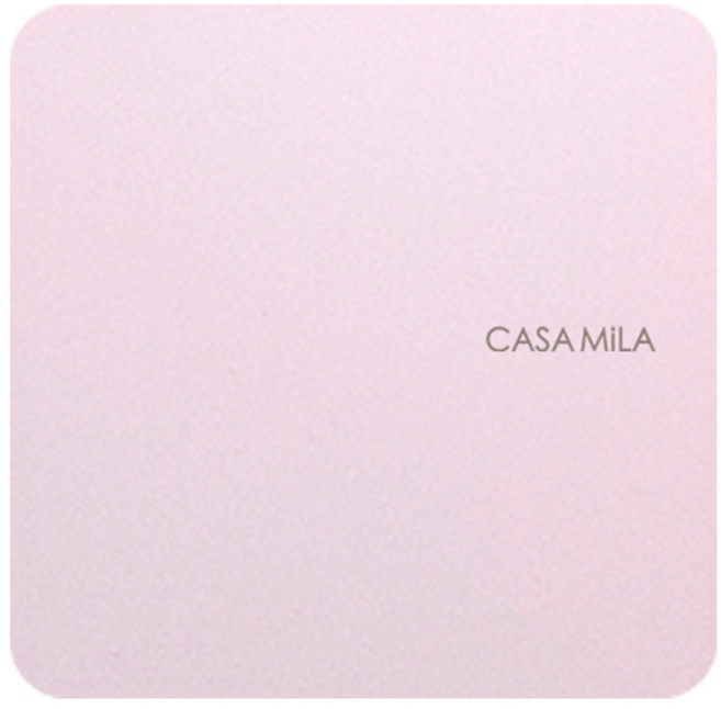 CASA MiLA 粉彩方形電磁爐墊 22cm, 粉紅色, 1個