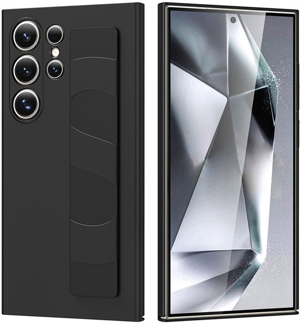 고지비 비비파이 갤럭시 Saiboro 그립 스트랩 실리콘 휴대폰 케이스