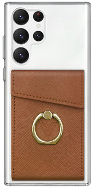 쏘니가드 카드수첩 그립링 젤리 휴대폰 케이스