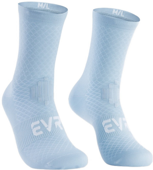EVR 리플렉터 싸이클링 양말 0902, 라이트블루, 1개