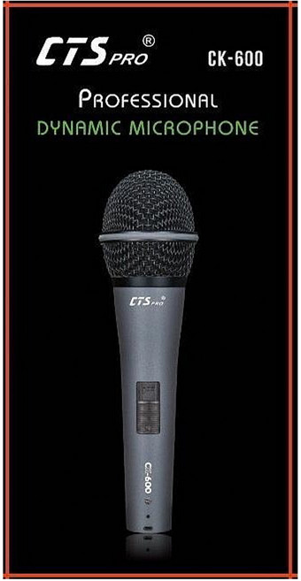 CTS PRO 有線麥克風, 鐵灰色, CK-600