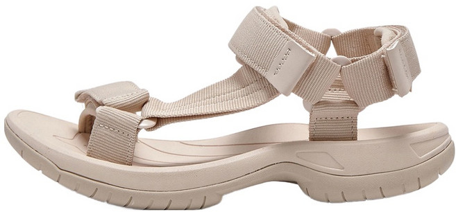 Folder Label 女款 FD D Basic SPT 涼鞋, 35 BEIGE, 230