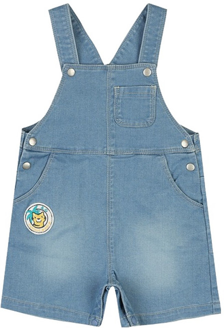 agabang 兒童Jito五分牛仔吊帶褲 01R332201