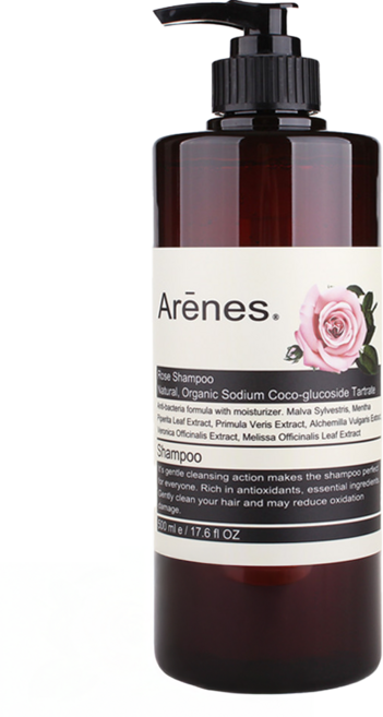 Arenes 愛霓思 玫瑰香氛植萃洗髮露 Rose Shampoo, 500ml, 1瓶